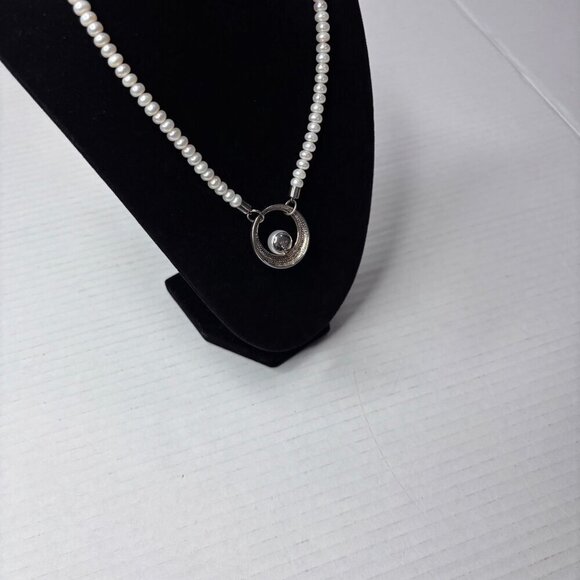 HONORA COLLECTION Fresh Water Floating Pearl Pendant Necklace - Picture 7 of 9